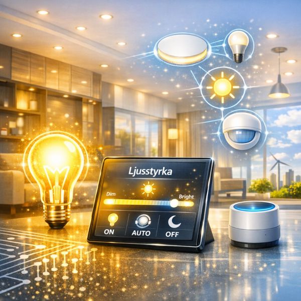 Mina smarta hem funktioner - Belysning