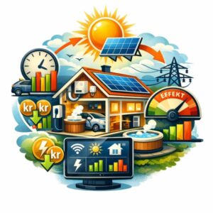 Bygga ett eget styrsystem för elförbrukning som anpassar sig efter timpris, solel och effekttariffer