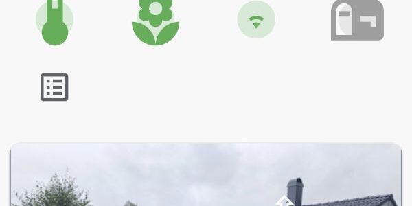 Bild på min Home Assistant Dashboard på mobilen via Home Assistant Companion appen