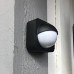 Hue sensor monterad på hus för rörelse, ljus och temperatur
