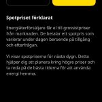 Energiöverblick i IKEA appen