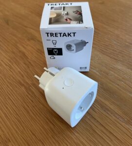 Bil på IKEA TRTAKT smart uttag