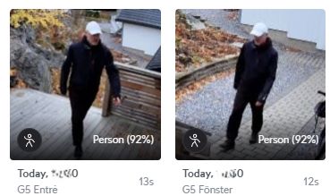 Smart detektering i Kamera