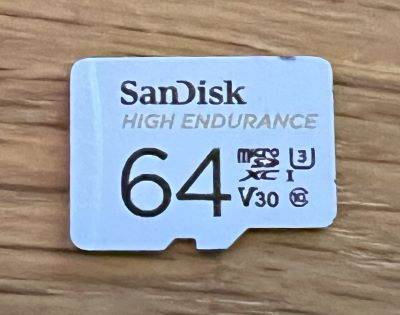 MicroSD kort
