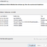 Visar bild på återställningspunkt i Windows 11