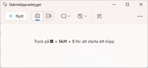 Bild på skärmklippverktyget i Windows 11