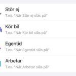 Trigga home assistant med iPhone fokus funktion